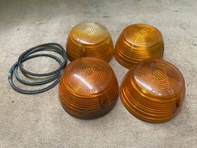 04-401 Stanley Honda Ct90 Cb350 Cl350 Cb360 Cb400 Cm400 Cx500 Cb500 Cb750 Turn Signal Lens X 4
