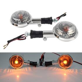 Successsss 550749566553 Turn Signal Indicator Light For Vstar Xvs Xv400 650 1100 1300 V-max 1200 Clear