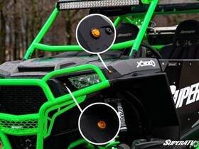 Tsk-p-rzrxpt-004 Superatv Polaris Rzr Xp Turbo Plug And Play Turn Signal Kit