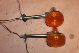 3560144010 Suzuki 1977 Gs400 Front Turn Signal Complete Assembly Pair