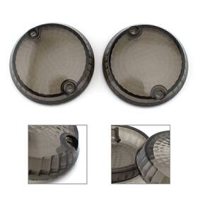 Threettt 550739613915 2pcs Smoke Turn Signal Lens For Kawasaki Vulcan 1500 Classic Mean Streak 1600