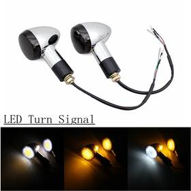 Tsl-350f-chsk Topspeedmoto Led Turn Signal Motorcycle Amber Color Lights Fit For Mounting Bolt 10mm Models