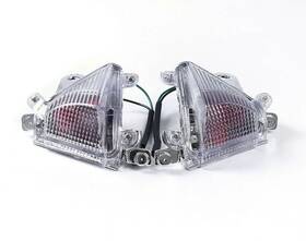 Tzk-fts-0033 Topzone Led Front Turn Signals 04 - 2005 Kawasaki Ninja Zx 10r Brand New