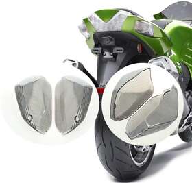 Tzk-rts-120-s-tl Topzone Fit Kawasaki Zg1400 Concours 14 Abs/ 1400gtrabs Rear Turn Signal Lens Indicator