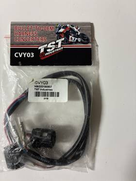 Cvy03 Tst Industries Turn Signal Plug 3-3 Harness Converters For Signals Yamaha New