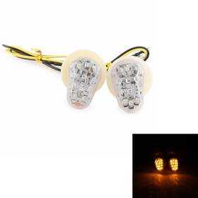 Twoagain 550720412732 Clear Lens Amber Led Turn Signal Light Indicator For Yamaha Yzf R1 R6 R6s Us