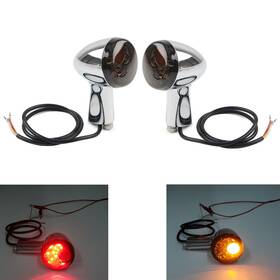Twoagain 550727932714 Rear Turn Signal Integrated Brake Running Light For Harley Xl 883 1200 1992-22 D