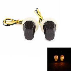 Fz-09 Twoagain 550749155290 Amber Led Turn Signal Light Lamp Smoke Lens For Yamaha Yzf R1 R6 R6s Fz8