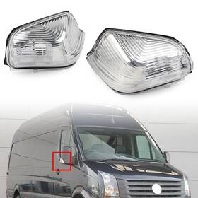 Unbranded 550743999203 Rear View Mirror Signal Light Fit Volkswagen Crafter I Mercedes Sprinter 06-18