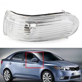 Unbranded 612070557010 Right Side Rear View Mirror Turn Signal Light No Bulb Fit Kia Fitte Cerato 09-11