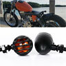 Unbranded Chopper Motorcycles Turn Signals Halogen Yellow Driving Light Aluminum