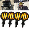 Unbranded For Suzuki Custom Amber Halogen Indicator Light Turn Signals