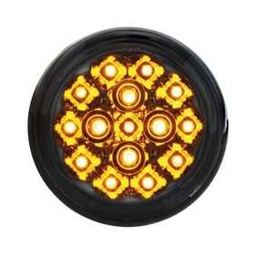 37119 United Pacific 15 Led Turn Signal Light For Harley Davidson Ss175 1976-1977 2-3/8 Inch Dia