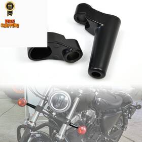 Vst-010103-026 Veisutor Front Turn Signal Mounts Relocation Kit For Harley Sportsters Black