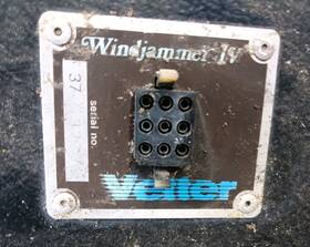 Lh-1886 Vetter Windjammer Lh Turn Signal Assembly With Bulb Socket And Hardware 1886