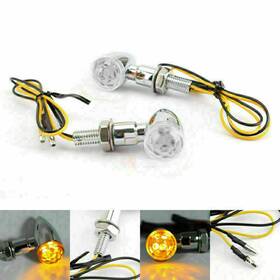 Ts-141-chromec Vipih Led Mini Turn Signal Blinker Indicator Light Fit Honda Bmw Suzuki Yamaha Chromec