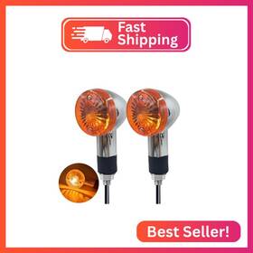 Vrweare 022102020-2p 2pcs Motorcycle Turn Signals Front Rear Signal Blinker Light Compat