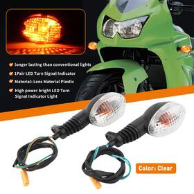 Vvipartsusa 432662525681 Turn Signal Light Indicator Blinker Fit Kawasaki Ninja 250r /klx250sf/250s/vn650