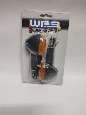 60-1379 Wps Turn Signal Winker Light Oval 2 Wire Black