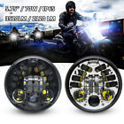 Wrv4125966 Matcc Led Headlight Projector For Harley Davidson Dyna 714497340586