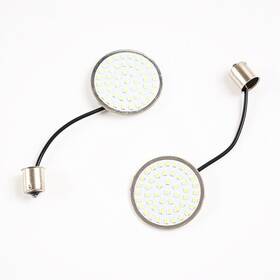 Led-p1156-wh Wynmoto 1156 Led Turn Signal Lamp Light For Harley Road Glide King Softail Ultra