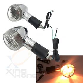 20181220020 Xinghong Motorcycle Bullet Turn Signals Amber Blinker Light Indicator Universal For Honda
