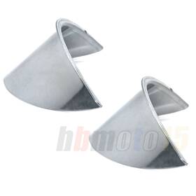 Us-mt325-022 Xt Market For Harley Touring Dyna Sporster 4.5 Inch Passing Lamp Visor Spotlight Chromed