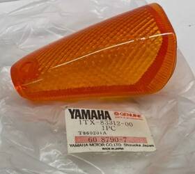 1tx-83312-00 Yamaha Nos Oem Flasher Lens 1986-1987 Fj1200