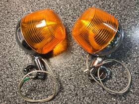 261-83310-71-93 Yamaha Oem Ct Dt Rt At Lt 1 2 3 4 Front Turn Signal Flasher Light Lamp Set Vtg