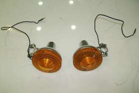 444-83310-72-93 Yamaha 1974-76 Enduro Front Turn Signals Flashers Blinkers Lights