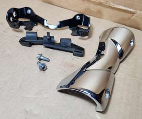5s7-83368-00-00 Yamaha 2009-2014 Vstar 950 Tourer Oem Rear Signal Chrome Cover With Mount And Bolts