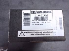 960-9601 Yoshimura Rear Turn Signal Kit. Full Fitment In Description