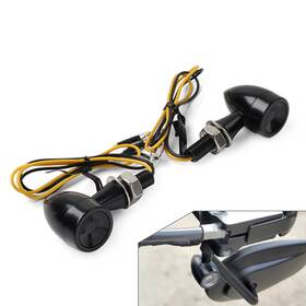 Yusen233 550730551537 Motorcycle Mini Turn Signal Light Blinker For Bobber Cafe Racer