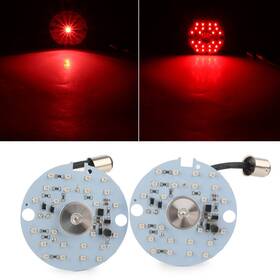 Yusen233 550733563346 Led Turn Signal Blinker Insert Light 3 Inch For Harley Electra Glide Ultra Classic