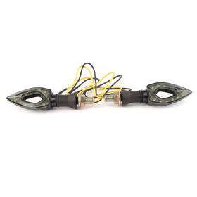 Yusen233 550735584462 For 12 Led Turn Signal Indicator Blinker Amber Light Lamps Motorcycles Universal