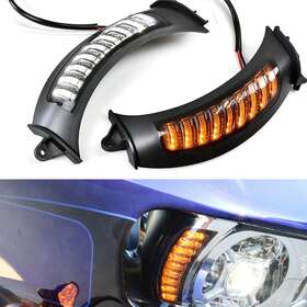 61400198 Z-offroad Led Headlight Side Turn Signals Light Drl For Road Glide 2015 2016 2017-2022