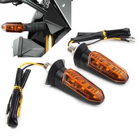 Zdl-kabusikikaisya1989usa 612078417941 Universal Motorcycle Led Turn Signal Indicator Amber Blinker Light Lamp Us