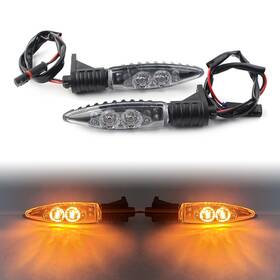 Zdl-kabusikikaisya1989usa 760000646355 Fit Bmw Hp4 S1000r S1000rr Front Led Turn Signal Indicator Light Clear Lens Usa