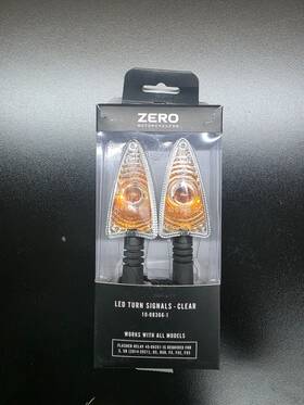 10-08366-1 Zero Engineering Motorcycles Led Turn Signal Kit Clear
