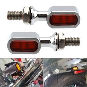 Ztg 136789374572 Mini Led Rear Turn Signal Light Run Indicator Lamp For Harley Touring Dyna 2 Pcs