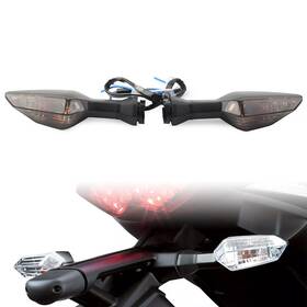 Ztg 550721624073 Smoke Rear Turn Signal Indicator Lamp For Kawasaki Ninja 250 300 400 650 1000