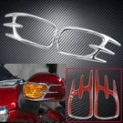 Motorcycle Mirror Back Accent Grills Turn Light Cover For Honda Gold Wing GL1800. Fixed Price $23.99.