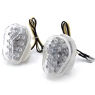 Led Turn Signals Lights For Kawasaki ZX6R ZX7R ZX9R ZX10R ZX12R ZZR600 Clear. Fixed Price $13.66.