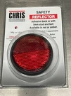 Chris Products 5MM Reflector Adhesive Mount Red RR1R. Fixed Price $9.99.