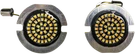 Custom Dynamics Genesis Amber/white Led Turn Signal Inserts GEN-4-AW-1157T. Fixed Price $109.95.