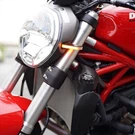New Rage Compatible With Ducati Monster 821 14-17 Front Turn Signals 2014-2017. Fixed Price $144.95.