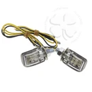 Led Signal Clear Chrome Universal Light Motorcycle Stem Blinker Micro Stalk. Fixed Price $14.99.