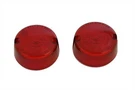 Turn Signal Lens Set Red For Harley-davidson. Fixed Price $37.99.