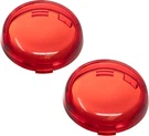 Letric Lighting Red 2IN Bullet Turn Signal Lenses Pair Fits Harley 99+ LLC-2R. Fixed Price $16.95.