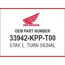 Honda Stay, L. Turn Signal 33942-KPP-T00 Oem New. Fixed Price $11.76.